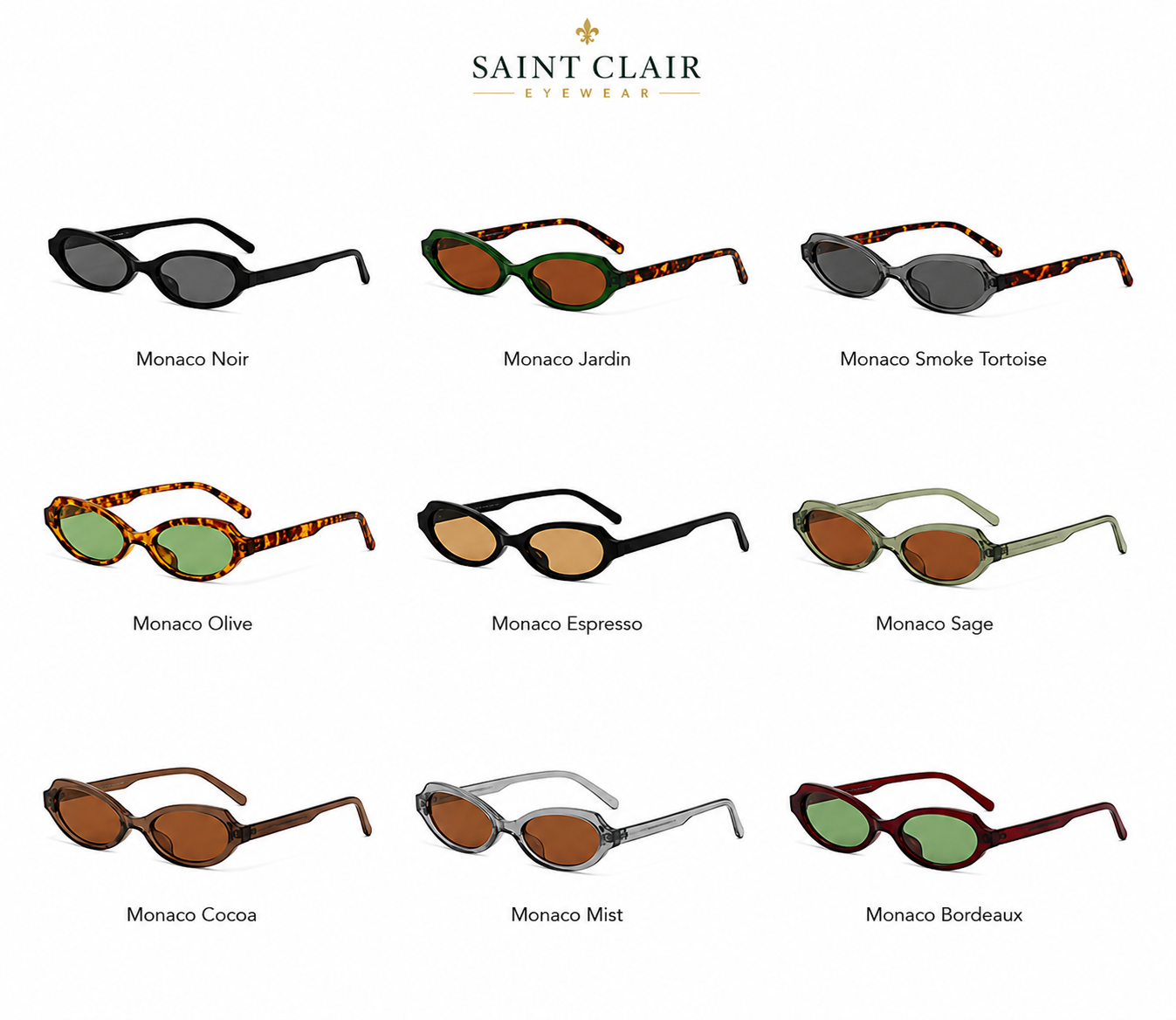 Saints Clair™ Monaco Cat-Eye Sunglasses